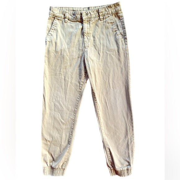 H&M Boys Khaki Jogger Pants Size 12-13 - Picture 2 of 6